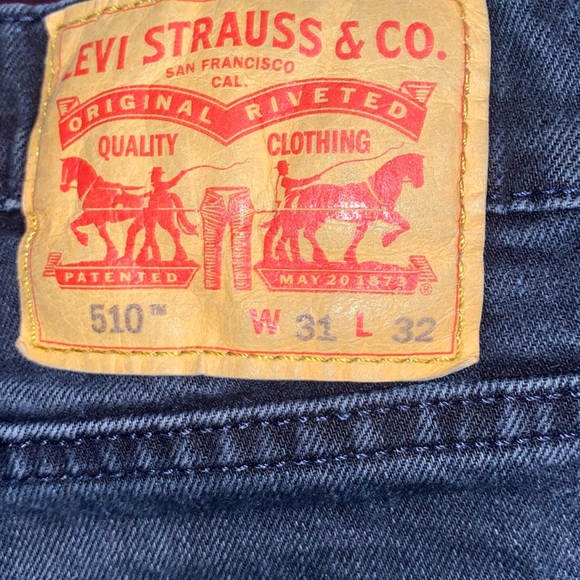 Levi’s black size 31x32 jeans - Picture 1 of 5